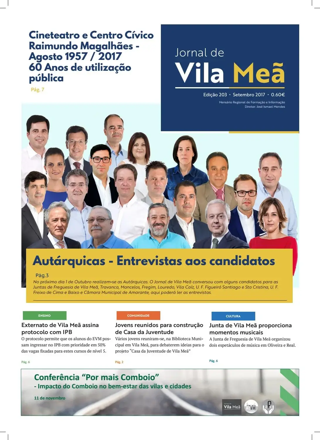 You are currently viewing Conferência “Por Mais Comboio…” Impacto do comboio no bem-estar das vilas e cidades